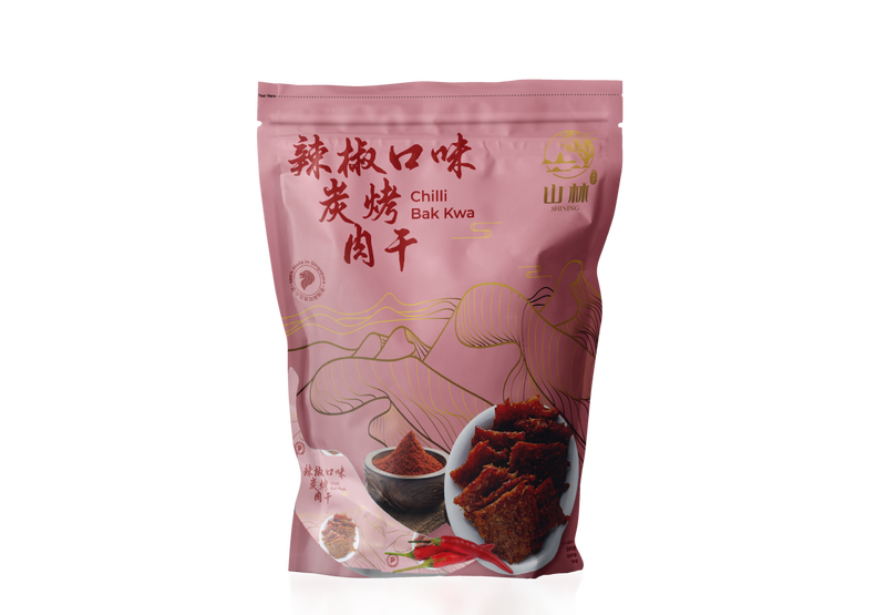 Chilli Charcoal Grilled Bak Kwa - Premium Vacuum Pack Mini